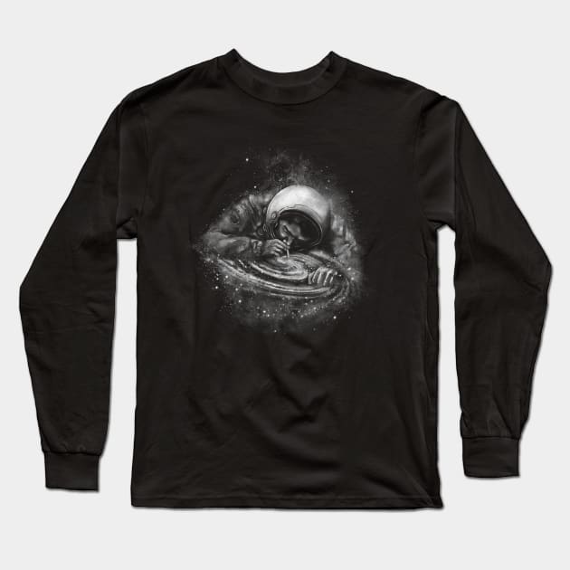 Space Junkie Long Sleeve T-Shirt by nicebleed